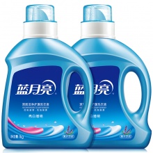 蓝月亮洗衣液薰衣草1kg*2瓶 促销组合装亮白增艳机洗专用